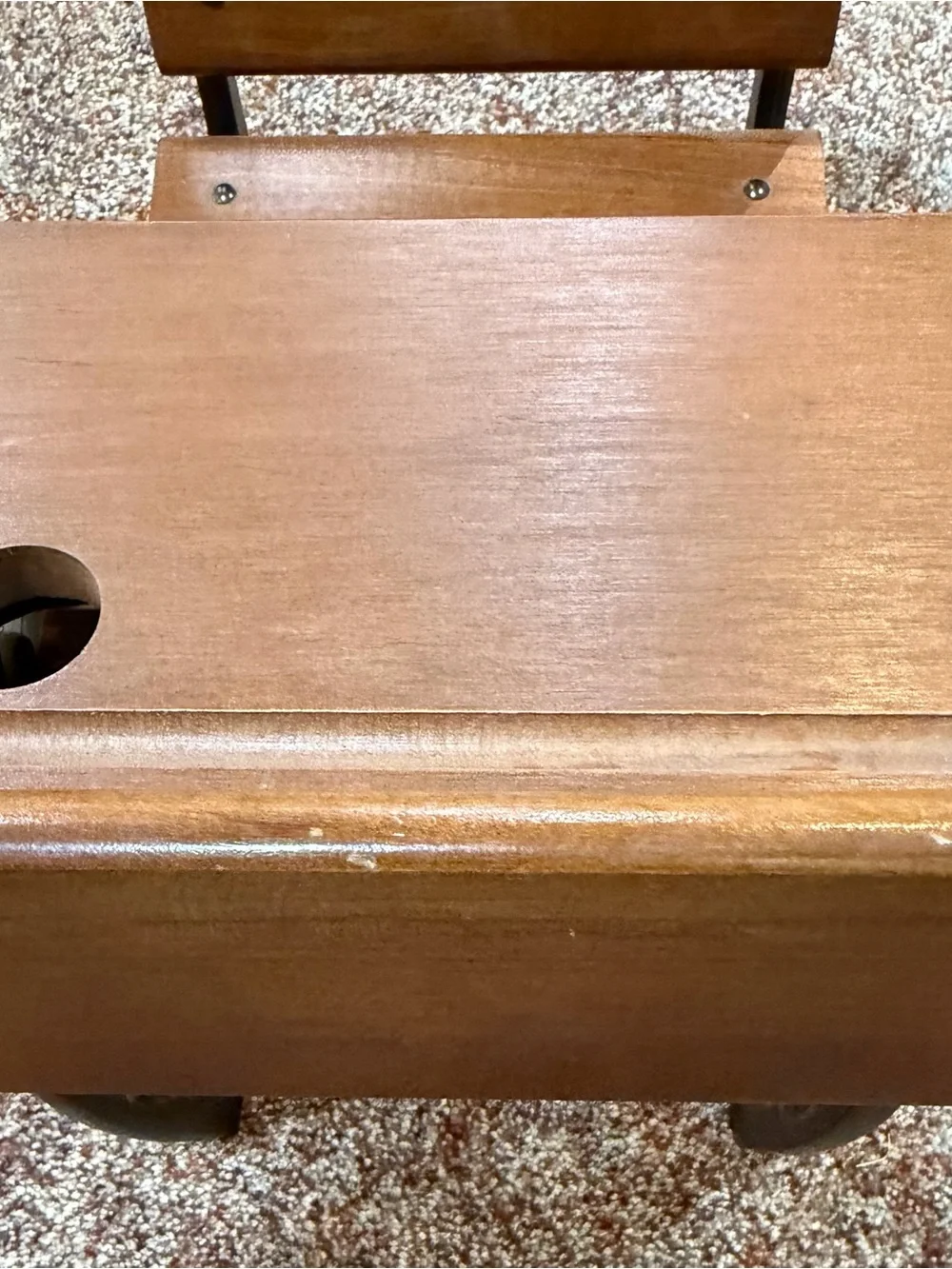 American Girl Wood @ Wrought Iron Desk Samatha’s School Desk - Retired